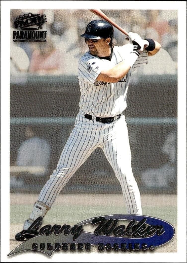 1999 Pacific Paramount Larry Walker #86 trading card