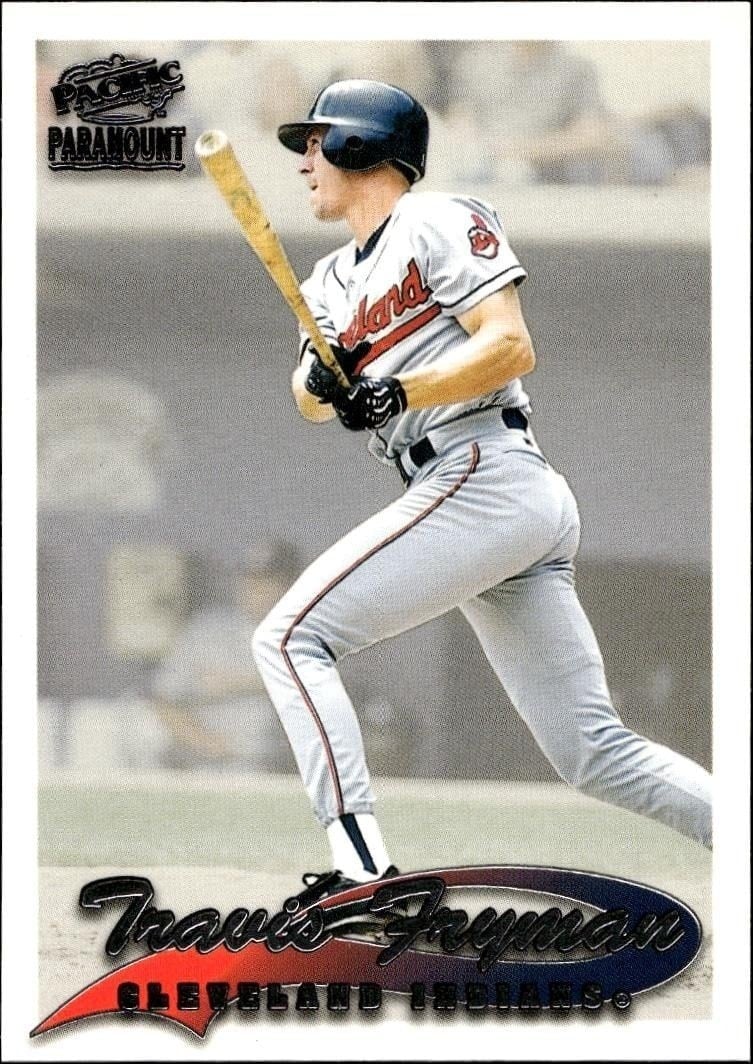Travis Fryman 1999 Pacific Paramount #72 Baseball Trading Card - Front 1999 Pacific Paramount Travis Fryman #72 baseball trading card front