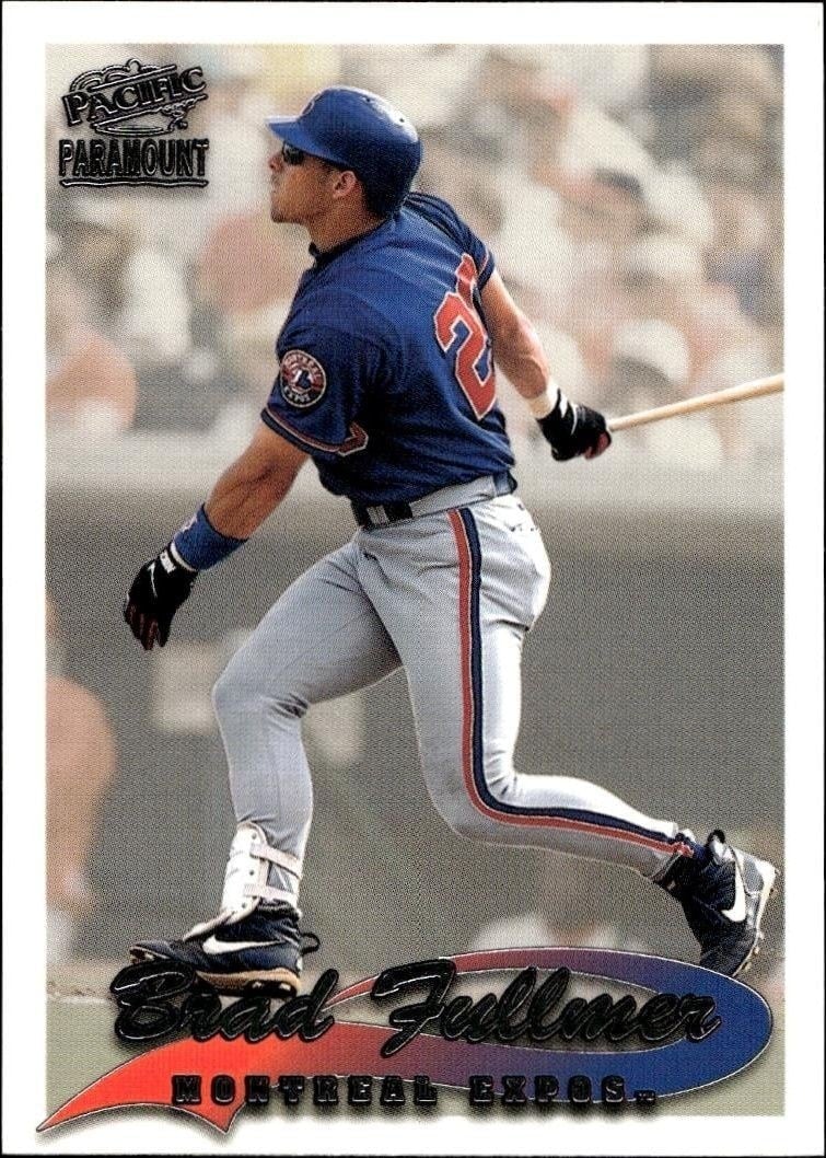 Brad Fullmer 1999 Pacific Paramount #141 Baseball Trading Card - Front 1999 Pacific Paramount Brad Fullmer #141 baseball trading card front