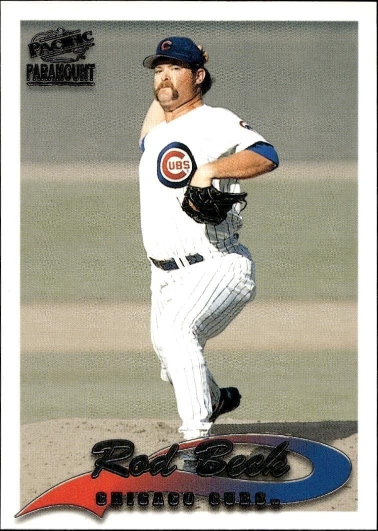 Rod Beck 1999 Pacific Paramount #46 Baseball Trading Card - Front 1999 Pacific Paramount Rod Beck #46 baseball trading card front