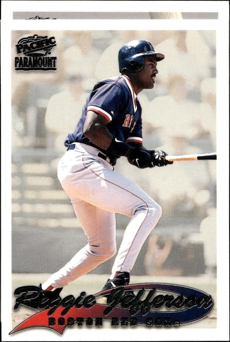 Reggie Jefferson 1999 Pacific Paramount #39 Baseball Trading Card - Front 1999 Pacific Paramount Reggie Jefferson #39 baseball trading card front