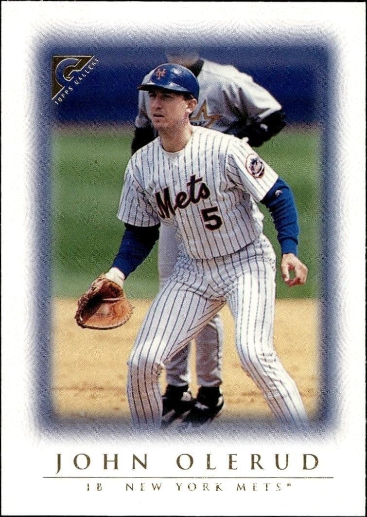 John Olerud 1999 Topps Gallery #52 Baseball Trading Card - Front 1999 Topps Gallery John Olerud #52 baseball trading card front