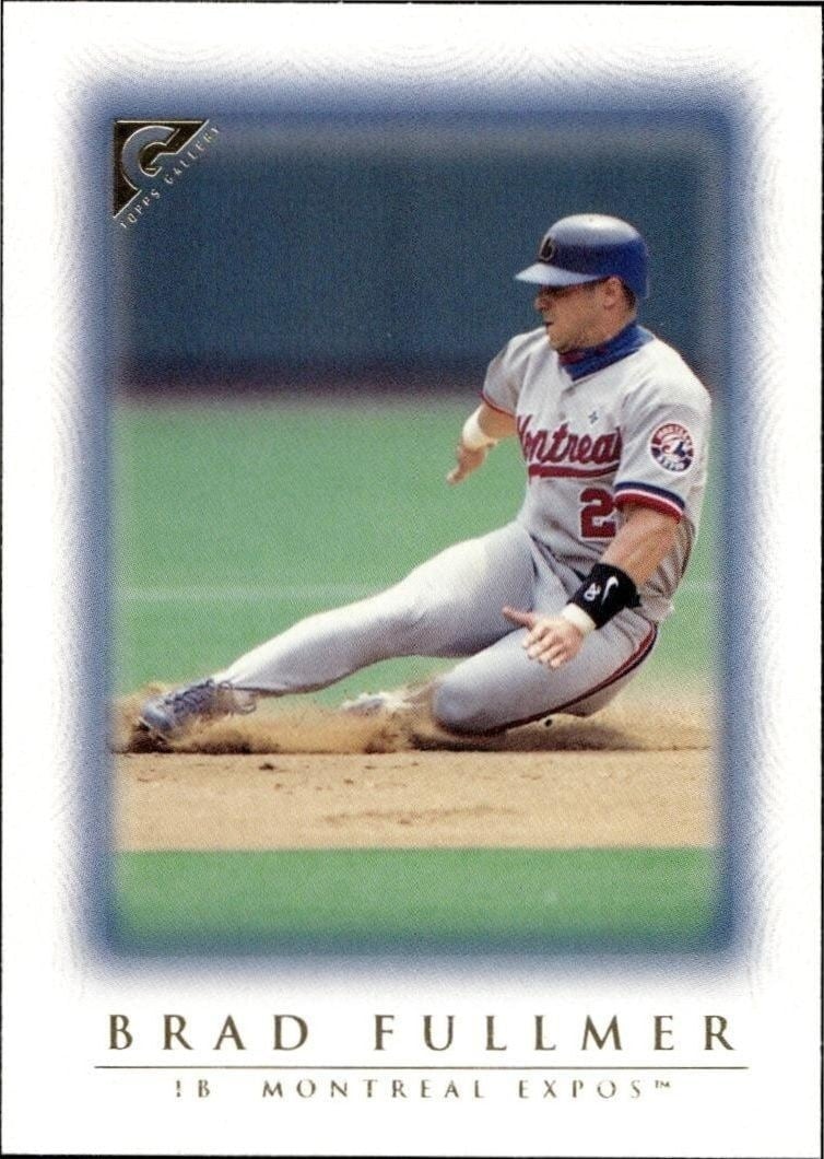 Brad Fullmer 1999 Topps Gallery #64 Baseball Trading Card - Front 1999 Topps Gallery Brad Fullmer #64 baseball trading card front