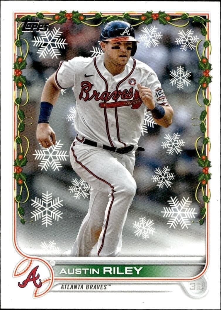 2022 Topps Holiday Austin Riley #HW146 trading card