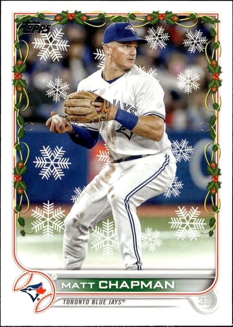 2022 Topps Holiday Matt Chapman #HW198 trading card