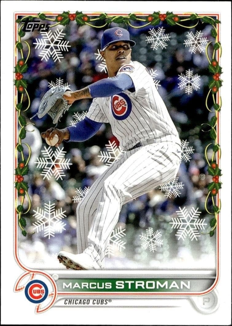 2022 Topps Holiday Marcus Stroman #HW156 trading card