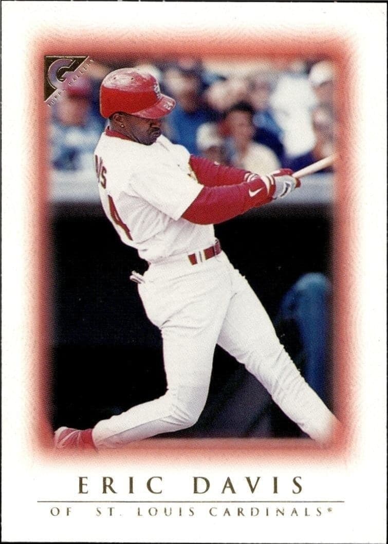 1999 Topps Gallery Eric Davis #37 trading card