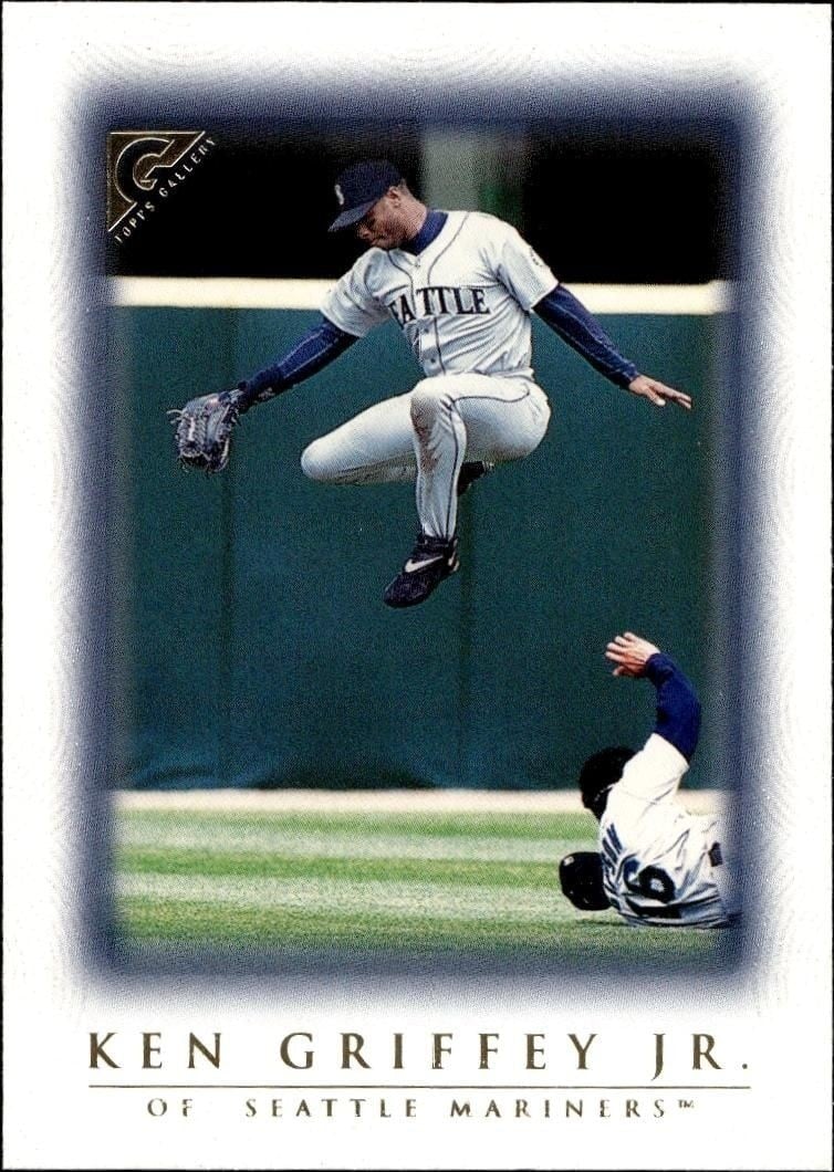 Ken Griffey Jr. 1999 Topps Gallery #6 Baseball Trading Card - Front 1999 Topps Gallery Ken Griffey Jr. #6 baseball trading card front