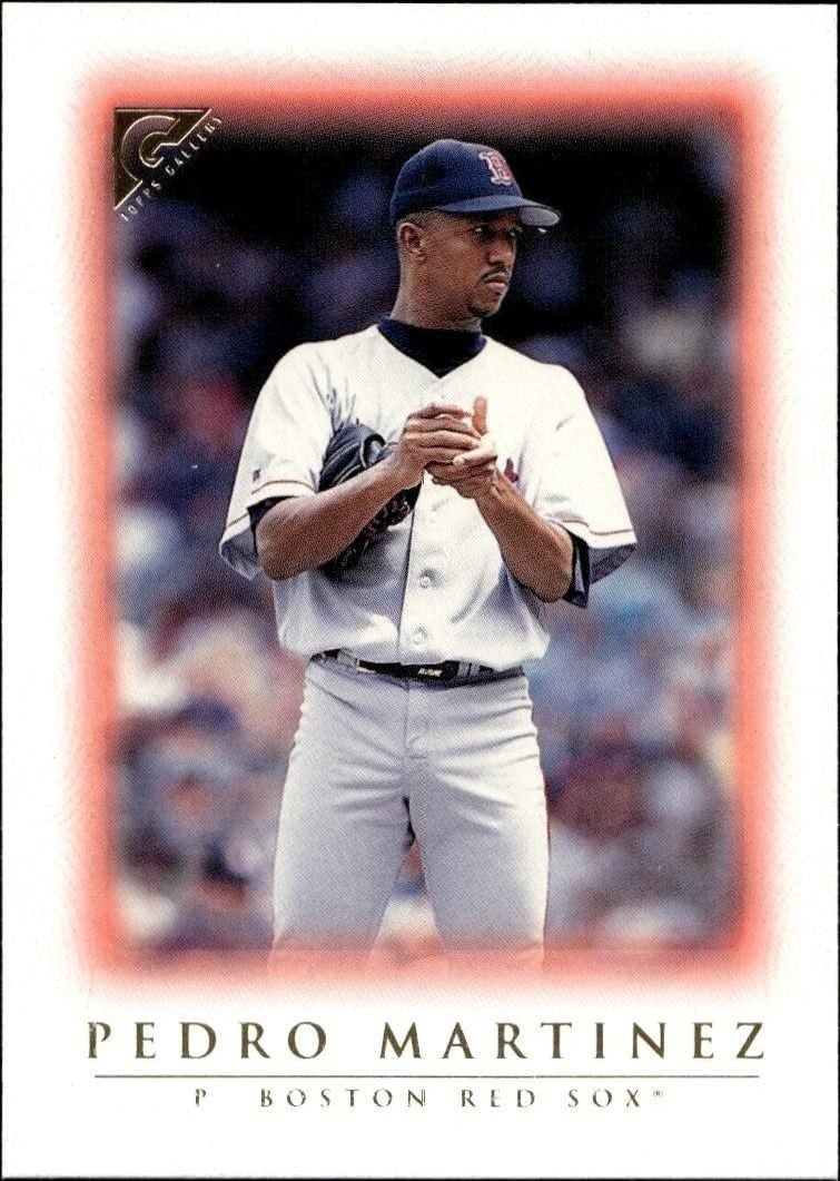 Pedro Martinez 1999 Topps Gallery #91 Baseball Trading Card - Front 1999 Topps Gallery Pedro Martinez #91 baseball trading card front