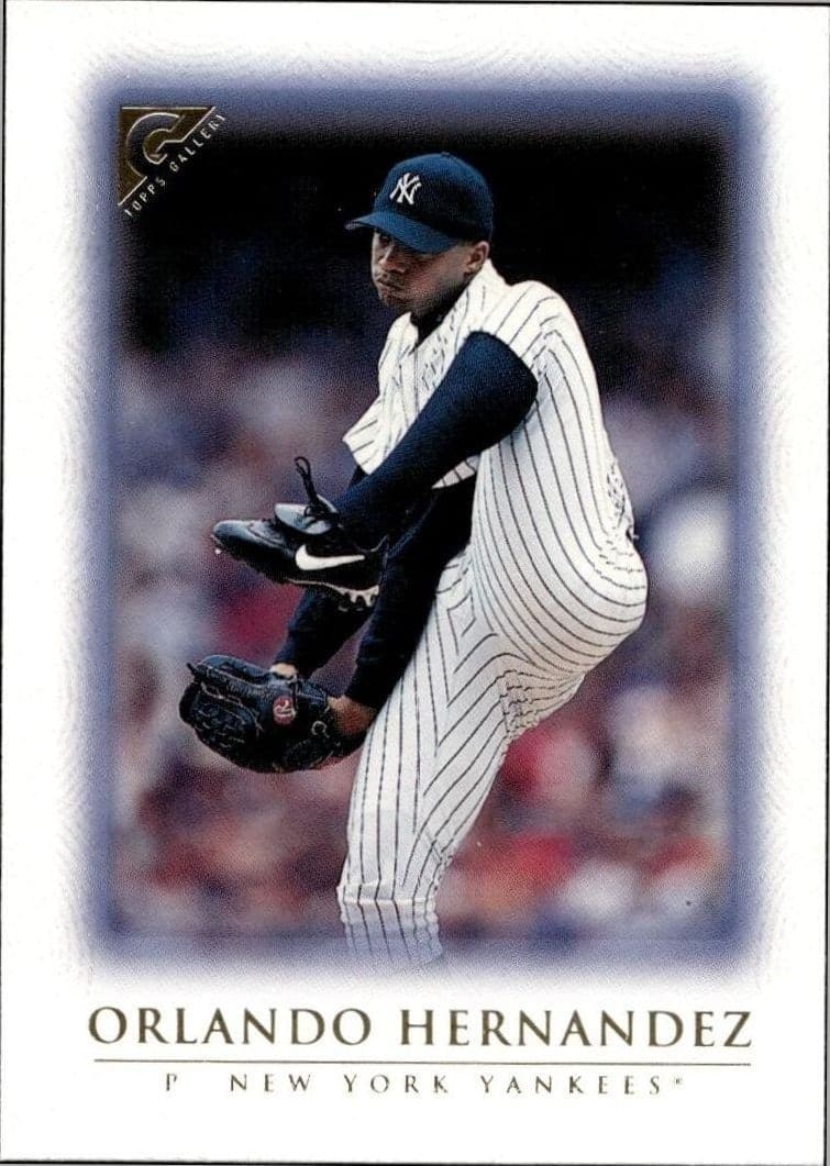 1999 Topps Gallery Orlando Hernandez #95 trading card