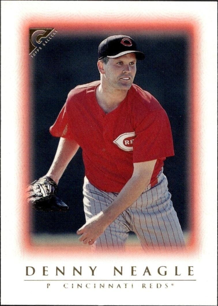 Denny Neagle 1999 Topps Gallery #97 Baseball Trading Card - Front 1999 Topps Gallery Denny Neagle #97 baseball trading card front