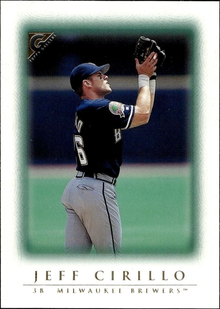 Jeff Cirillo 1999 Topps Gallery #42 Baseball Trading Card - Front 1999 Topps Gallery Jeff Cirillo #42 baseball trading card front