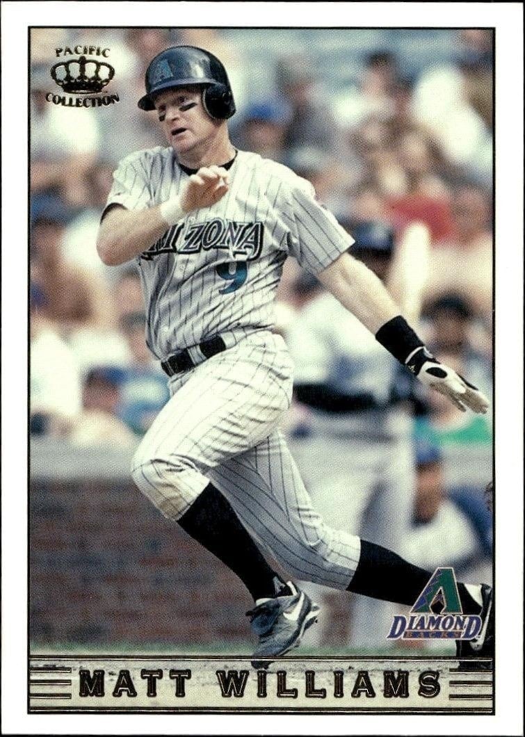 Matt Williams 1999 Pacific Crown Collection #20 Baseball Trading Card - Front 1999 Pacific Crown Collection Matt Williams #20 baseball trading card front