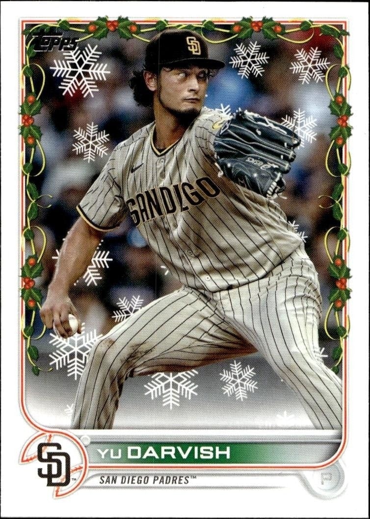 2022 Topps Holiday checklist preview