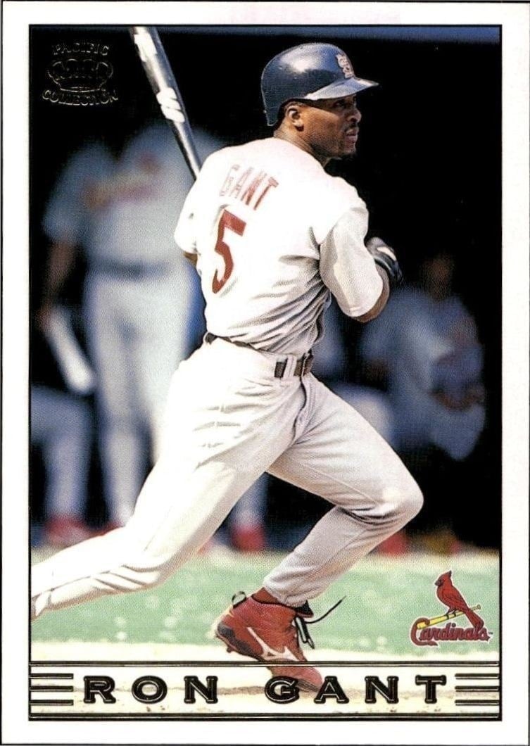 Ron Gant 1999 Pacific Crown Collection #228 Baseball Trading Card - Front 1999 Pacific Crown Collection Ron Gant #228 baseball trading card front