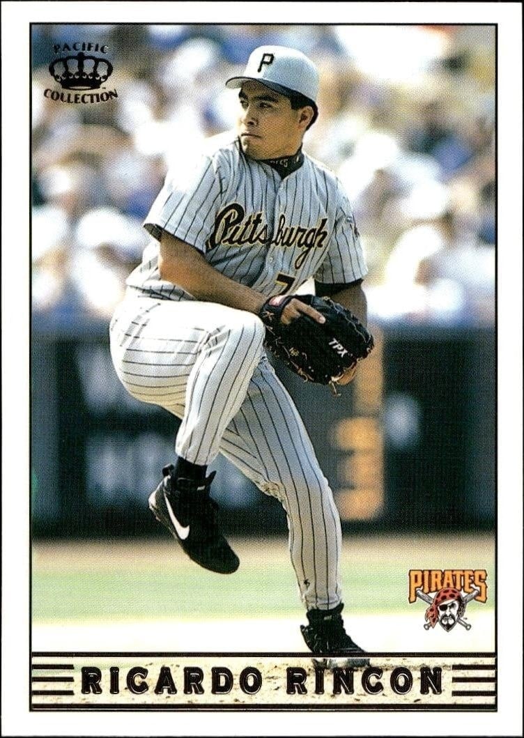 Ricardo Rincon 1999 Pacific Crown Collection #225 Baseball Trading Card - Front 1999 Pacific Crown Collection Ricardo Rincon #225 baseball trading card front