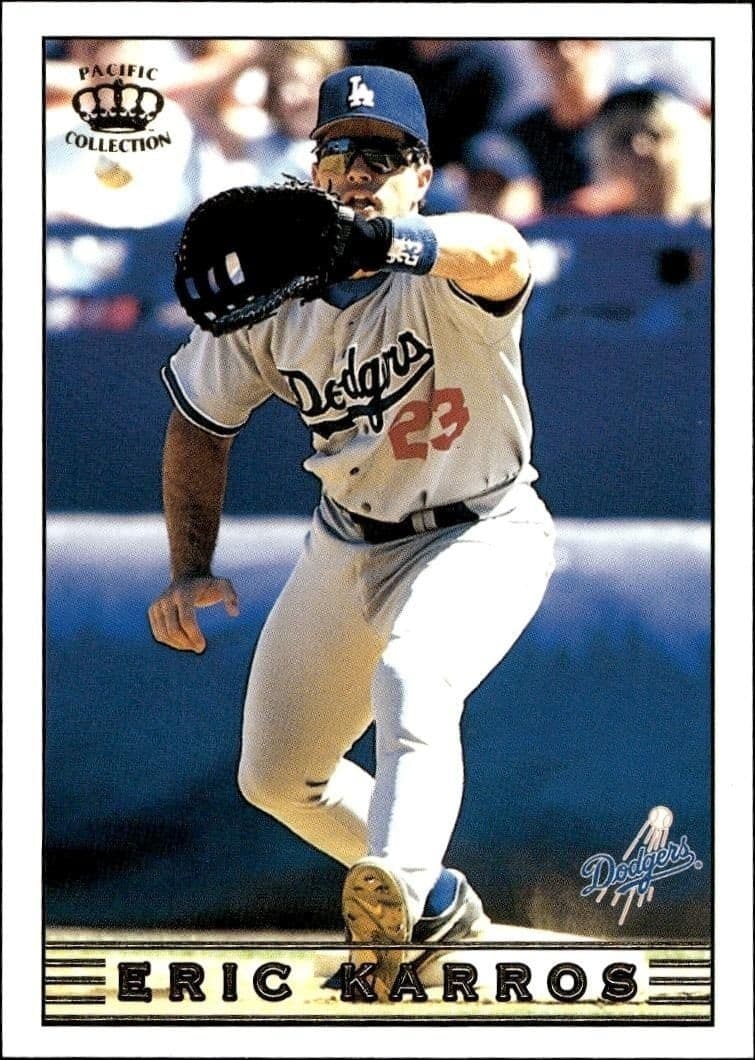 1999 Pacific Crown Collection Eric Karros #141 trading card