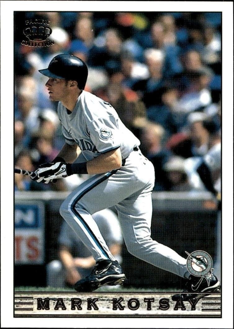 Mark Kotsay 1999 Pacific Crown Collection #116 Baseball Trading Card - Front 1999 Pacific Crown Collection Mark Kotsay #116 baseball trading card front