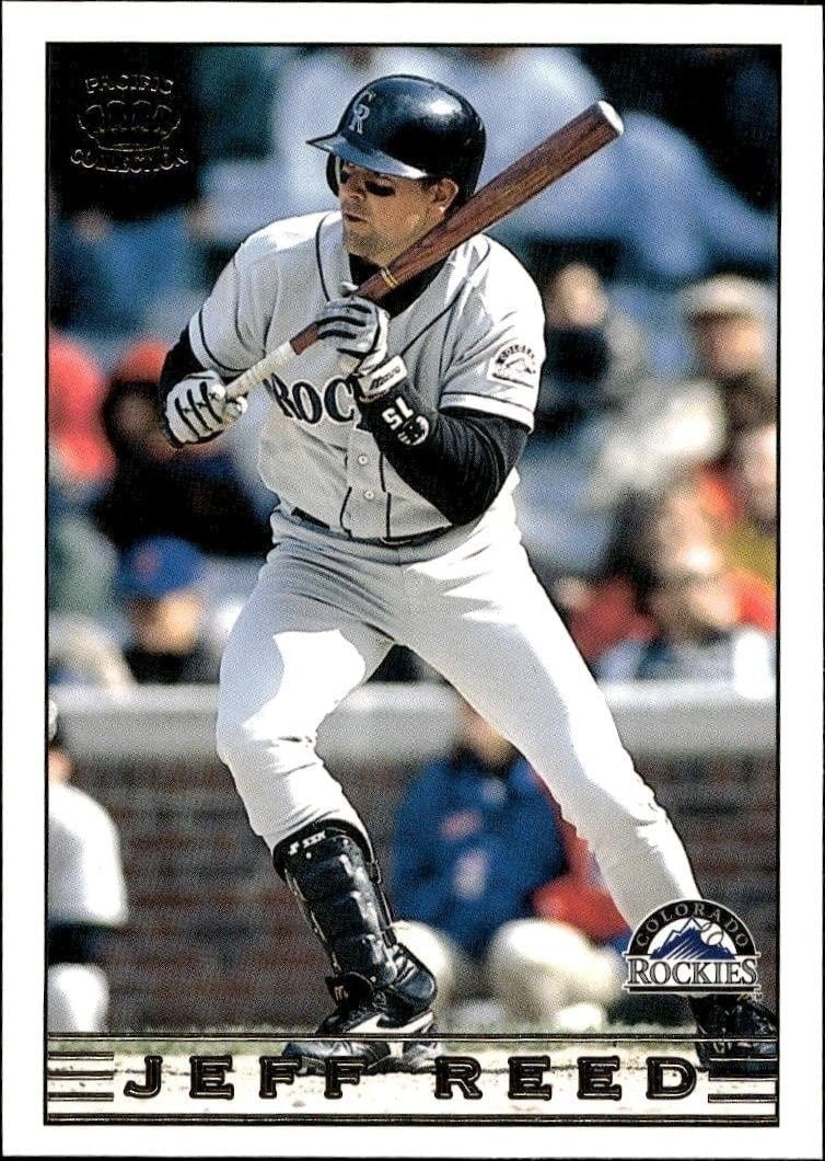 Jeff Reed 1999 Pacific Crown Collection #100 Baseball Trading Card - Front 1999 Pacific Crown Collection Jeff Reed #100 baseball trading card front