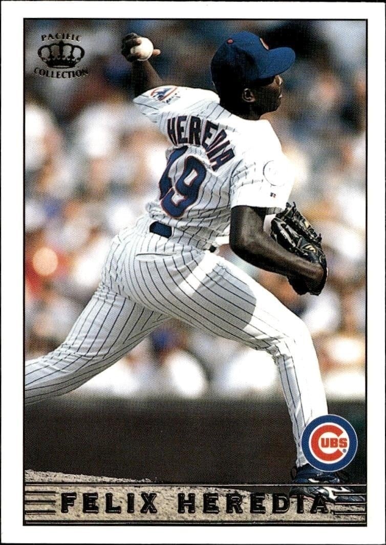 Felix Heredia 1999 Pacific Crown Collection #57 Baseball Trading Card - Front 1999 Pacific Crown Collection Felix Heredia #57 baseball trading card front