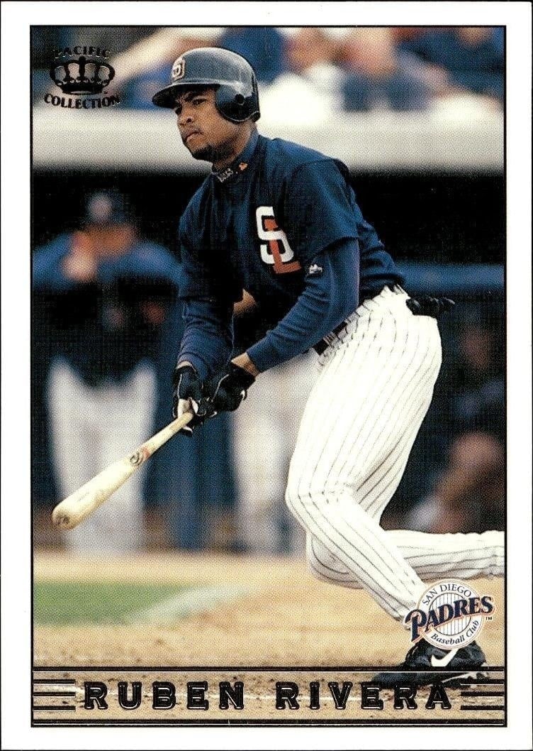 Ruben Rivera 1999 Pacific Crown Collection #246 Baseball Trading Card - Front 1999 Pacific Crown Collection Ruben Rivera #246 baseball trading card front
