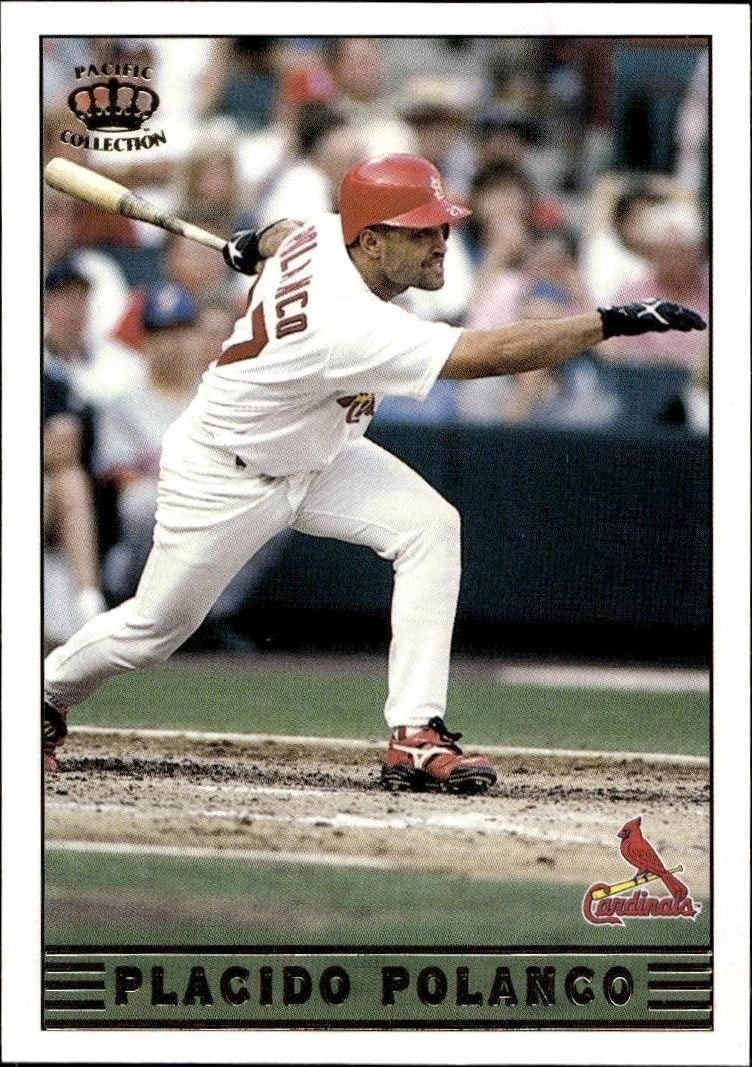 Placido Polanco 1999 Pacific Crown Collection #235 Baseball Trading Card - Front 1999 Pacific Crown Collection Placido Polanco #235 baseball trading card front