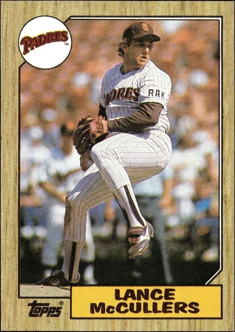 1987 Topps Lance McCullers #559 trading card