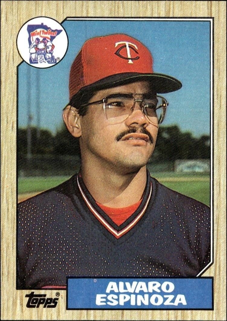 1987 Topps Alvaro Espinoza #529 trading card