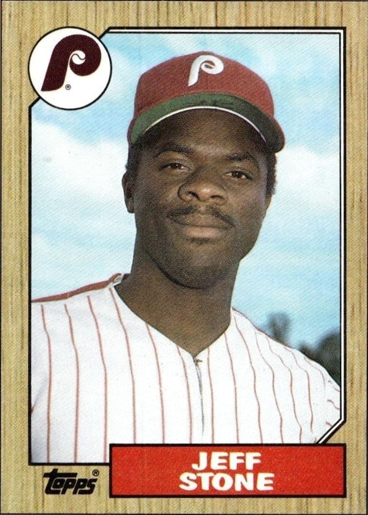 1987 Topps Jeff Stone #532 trading card