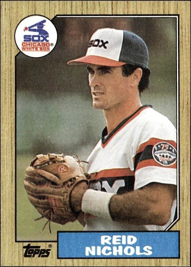 1987 Topps Reid Nichols #539 trading card