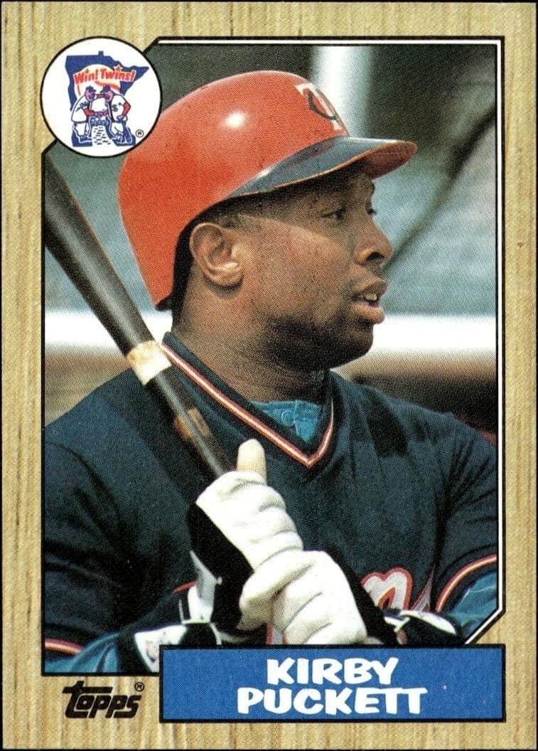 1987 Topps Kirby Puckett #450 trading card