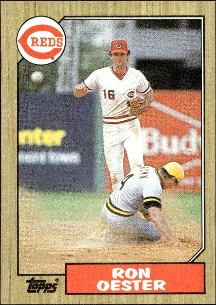 1987 Topps Ron Oester #172 trading card
