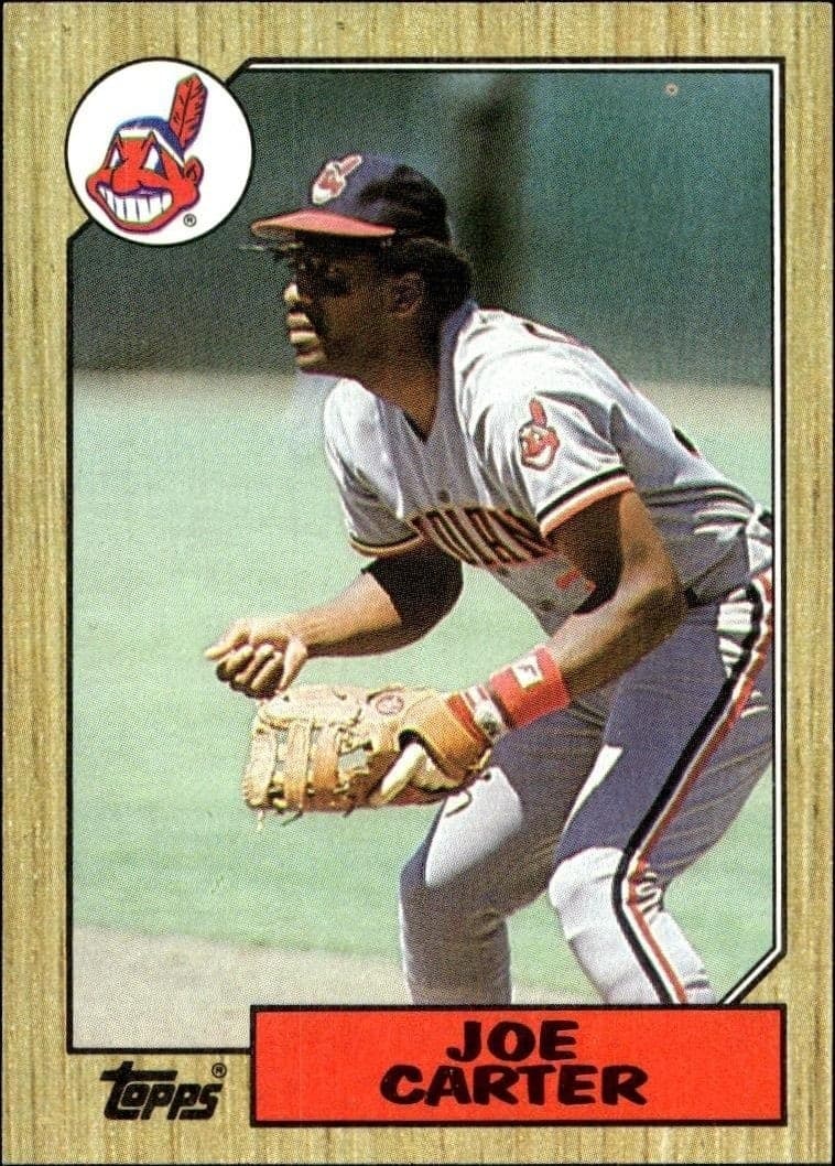 1987 Topps Joe Carter #220 trading card