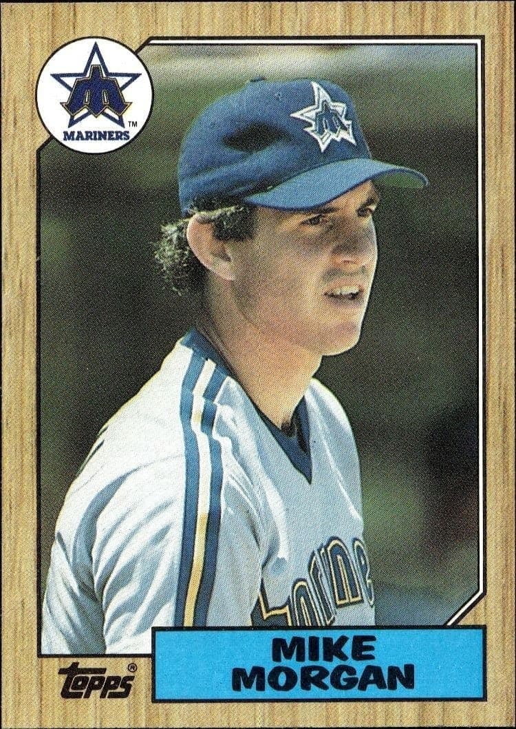 1987 Topps Mike Morgan #546 trading card