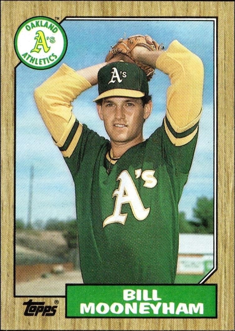 1987 Topps Bill Mooneyham #548 trading card