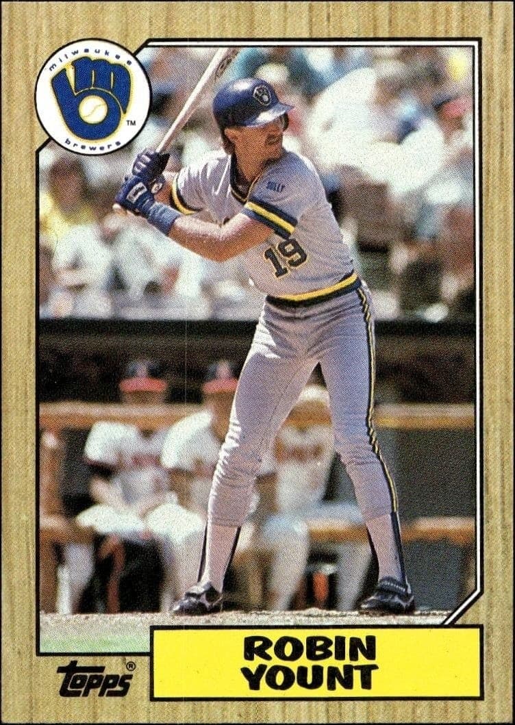 1987 Topps Robin Yount #773 trading card