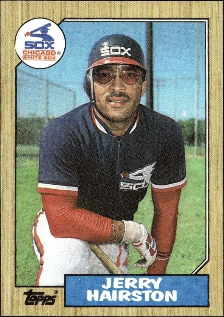 1987 Topps Jerry Hairston #685 trading card