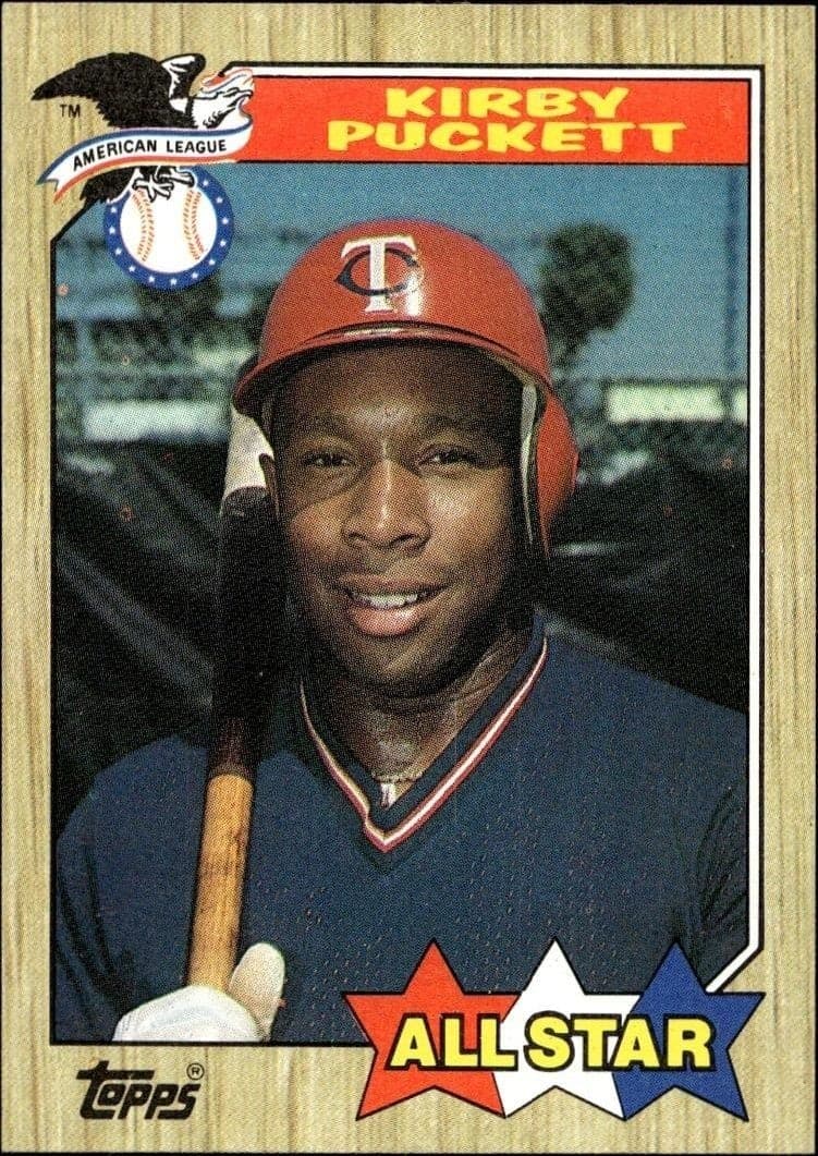 1987 Topps Kirby Puckett #611 trading card