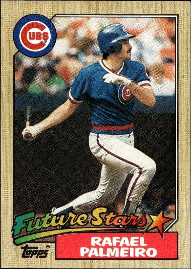 1987 Topps Rafael Palmeiro #634 trading card