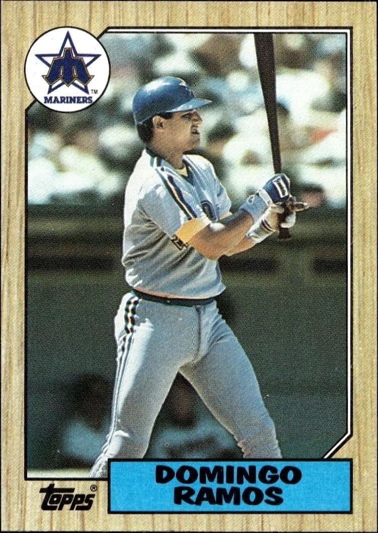1987 Topps Domingo Ramos #641 trading card