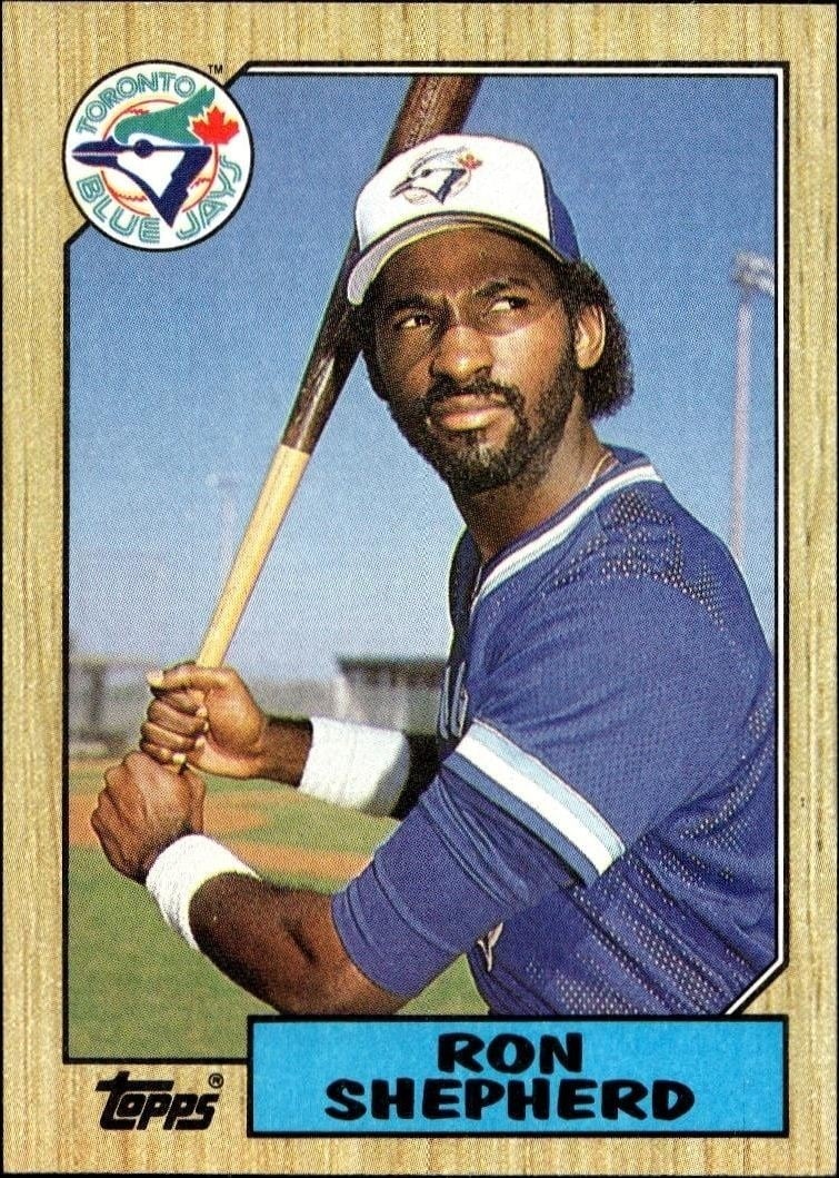 1987 Topps Ron Shepherd #643 trading card