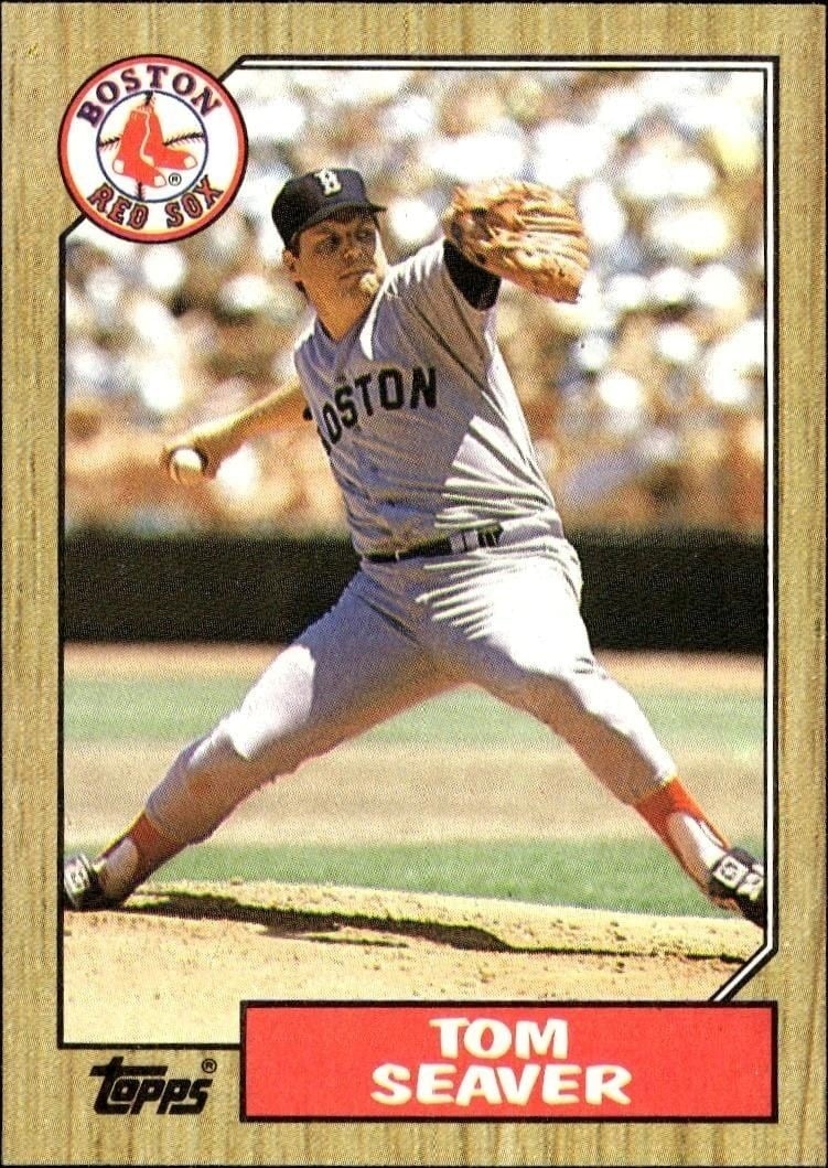 1987 Topps Tom Seaver #425 trading card