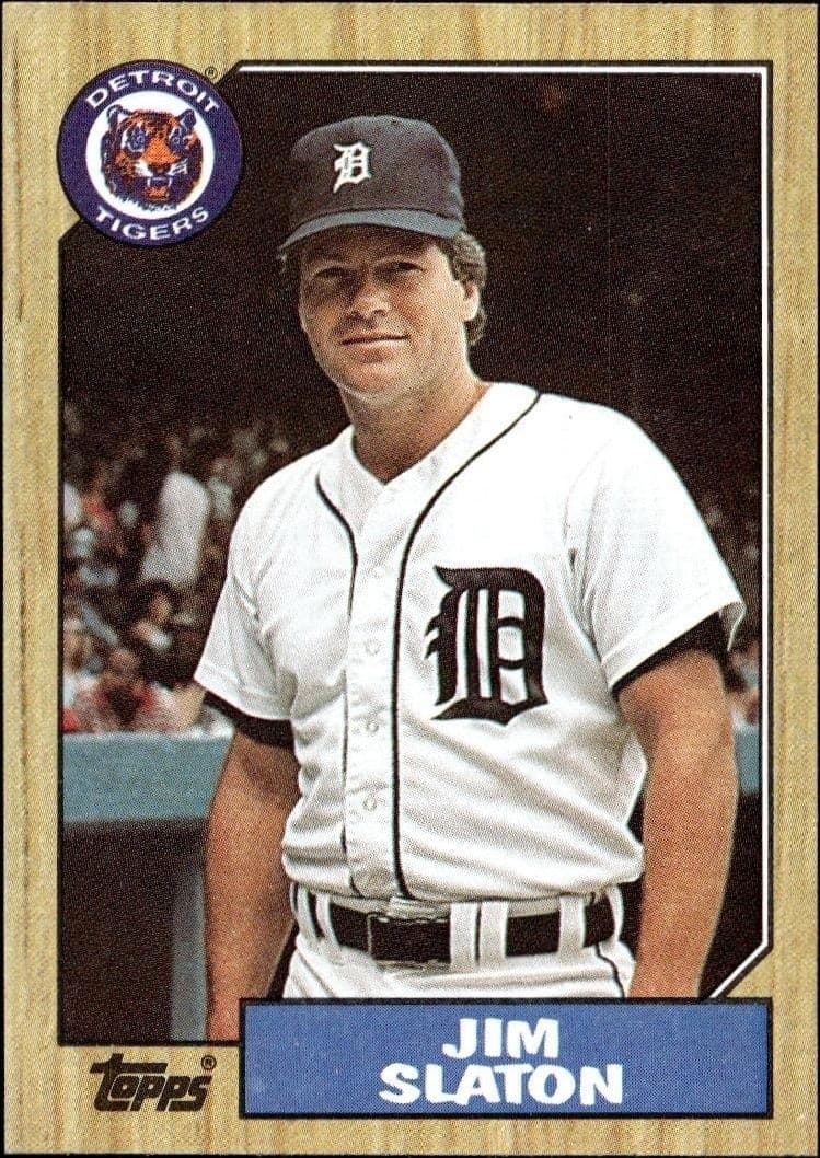 1987 Topps Jim Slaton #432 trading card