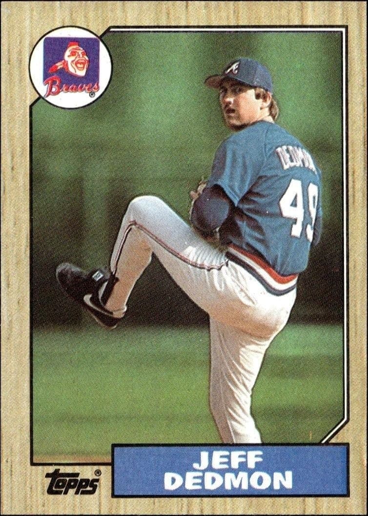 1987 Topps Jeff Dedmon #373 trading card