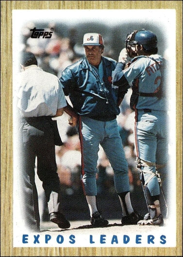 1987 Topps Montreal Expos #381 trading card