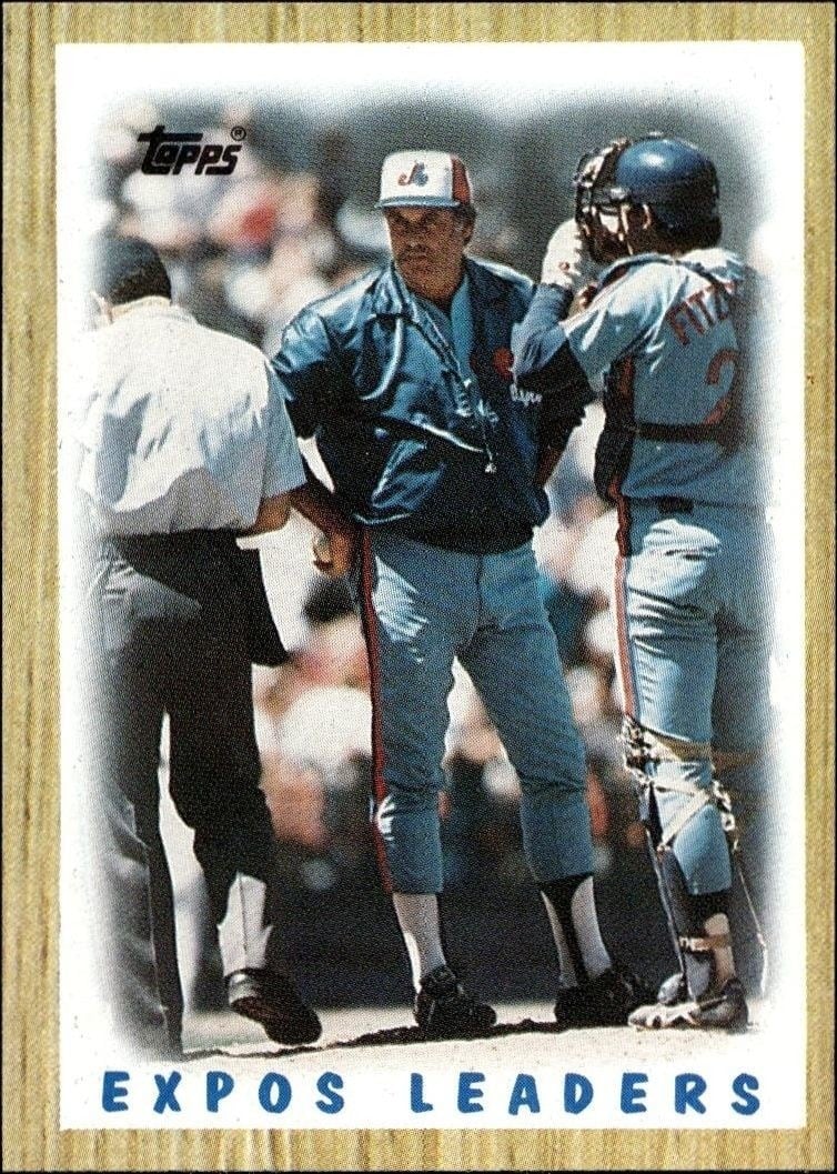 1987 Topps Montreal Expos #381 trading card