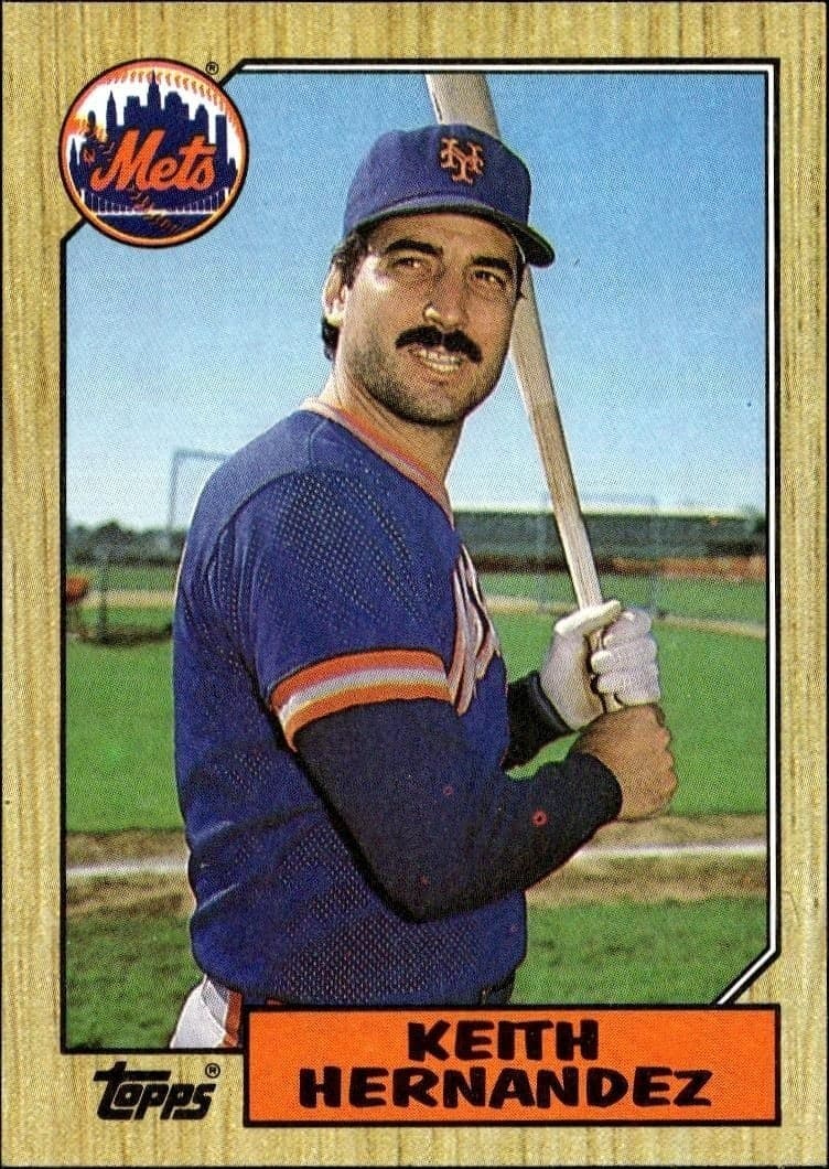 1987 Topps Keith Hernandez #350 trading card