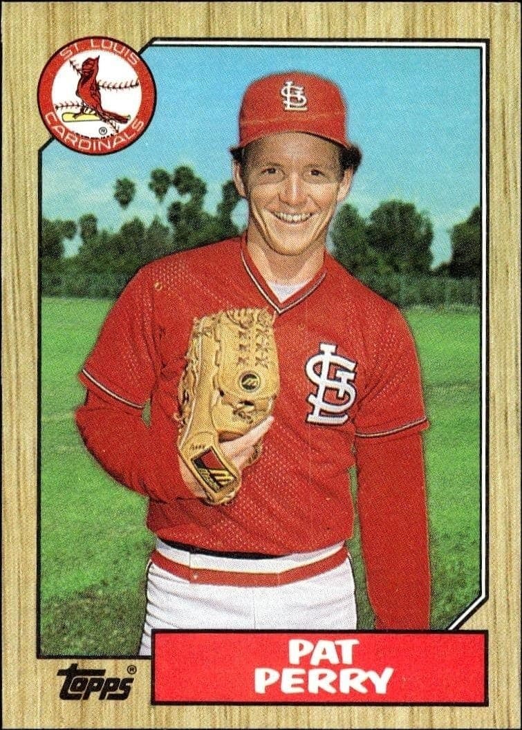 1987 Topps Pat Perry #417 trading card