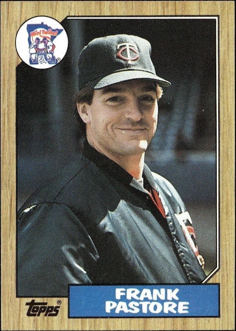 1987 Topps Frank Pastore #576 trading card