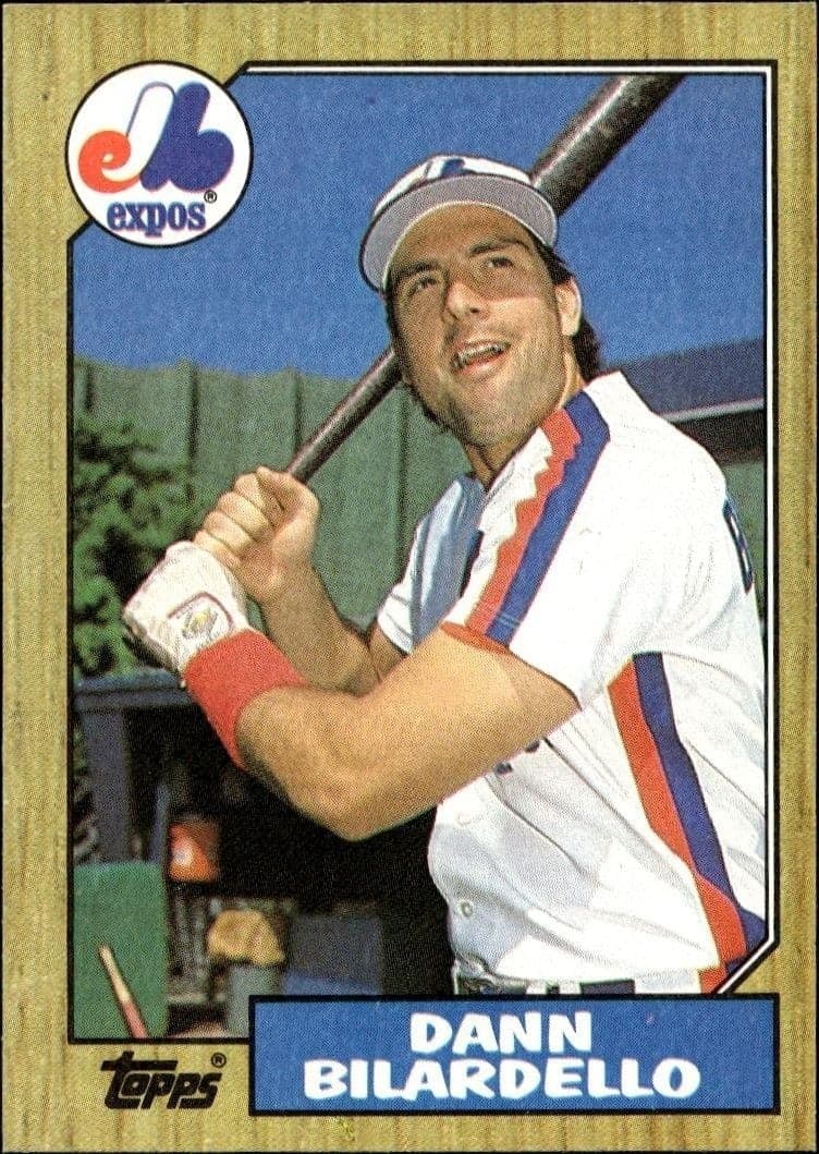 1987 Topps Dann Bilardello #577 trading card